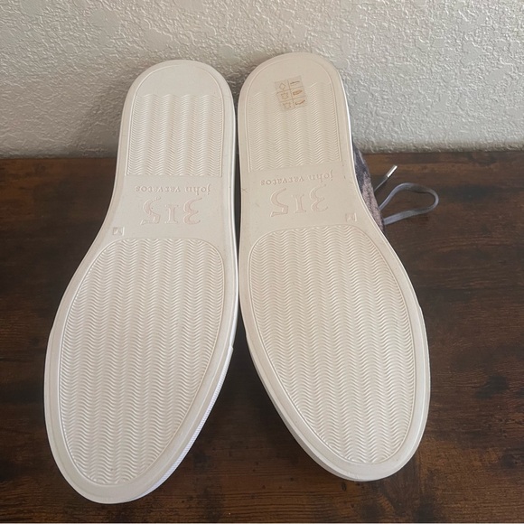 JOHN VARVATOS Mens 315 Reed Low Top Marbled Calf Hair Leather Upper Sneaker NWOT - Picture 5 of 7